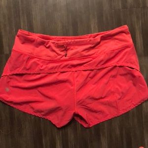 lululemon athletica Shorts - Hot Pink Lululemon speed shorts lululemon athletica Shorts - Hot Pink Lululemon speed shorts